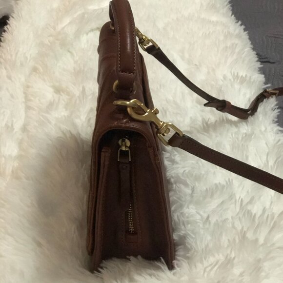 - Aimee Kestenberg - Expandable Leather Crossbody - Great Condition - Dust - Picture 4 of 9